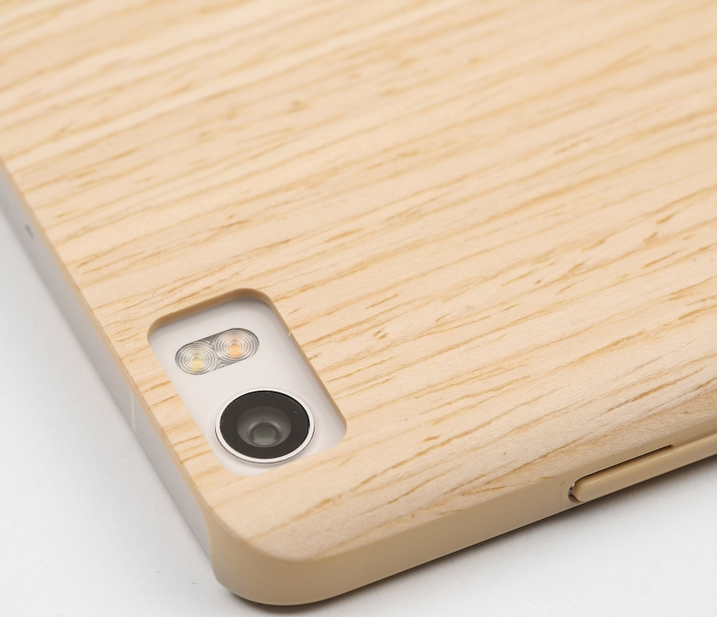 Xiaomi Mi Note Wood Back Cover White Oak